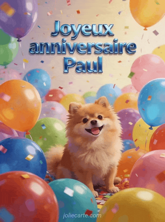 Joyeux anniversaire Paul - Joyeux anniversaire paul image