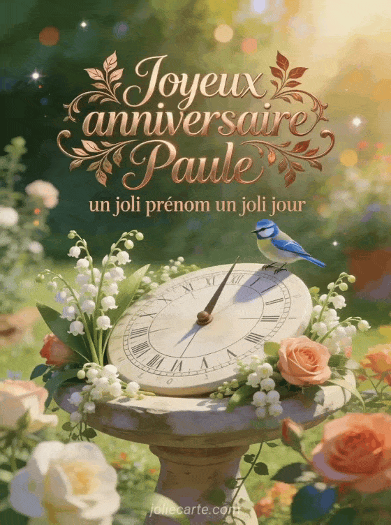 Joyeux anniversaire Paule - Joyeux anniversaire paule image