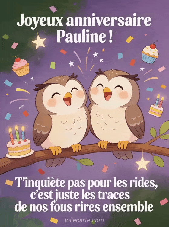 Joyeux anniversaire Pauline - Joyeux anniversaire pauline rigolo