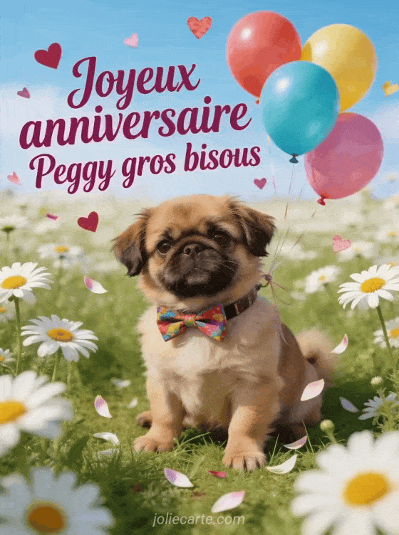 Joyeux anniversaire Peggy - Joyeux anniversaire peggy gros bisous
