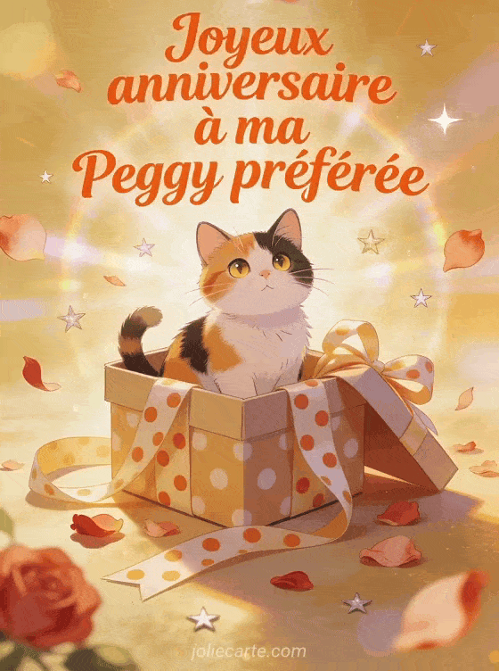 Joyeux anniversaire Peggy - Joyeux anniversaire peggy gif anime