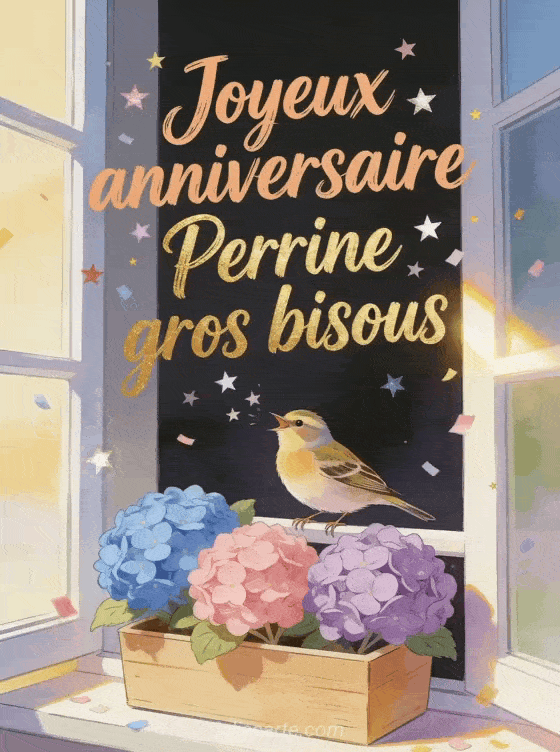 Joyeux anniversaire Perrine - Joyeux anniversaire perrine gros bisous