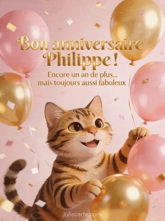 Joyeux anniversaire Philippe - Bon anniversaire philippe