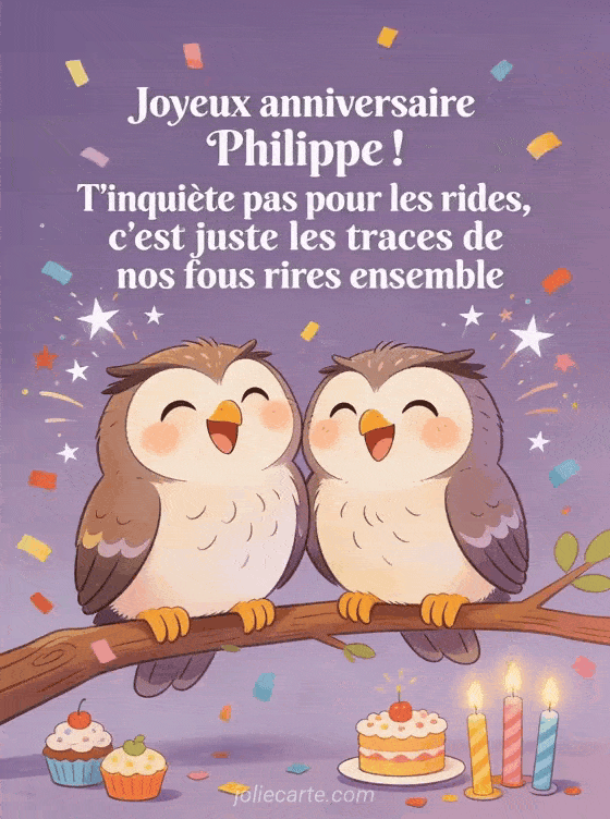 Joyeux anniversaire Philippe - Joyeux anniversaire philippe rigolo