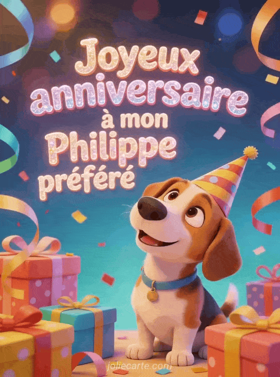 Joyeux anniversaire Philippe - Joyeux anniversaire philippe gif