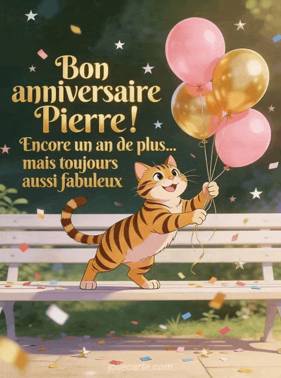 Joyeux anniversaire Pierre - Bon anniversaire pierre