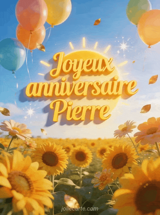 Joyeux anniversaire Pierre - Joyeux anniversaire pierre fleurs