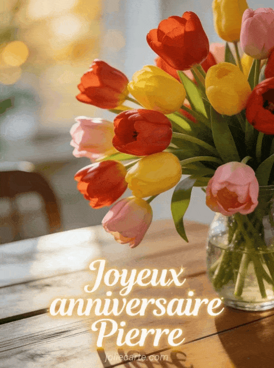 Joyeux anniversaire Pierre - Carte joyeux anniversaire pierre