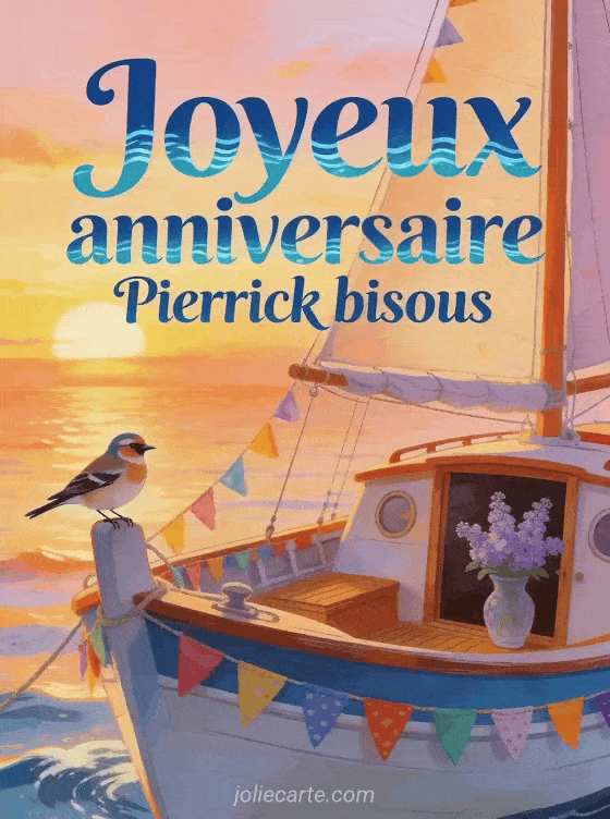 Joyeux anniversaire Pierrick - Joyeux anniversaire pierrick bisous