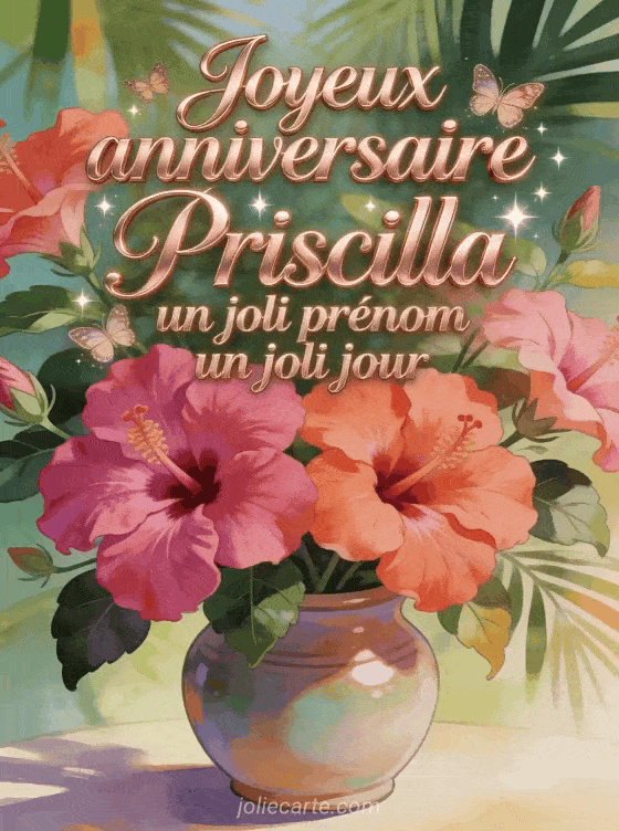 Joyeux anniversaire Priscilla - Joyeux anniversaire priscilla image