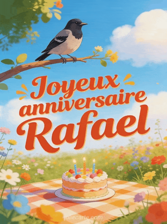Joyeux anniversaire Rafael - Joyeux anniversaire rafael fleurs