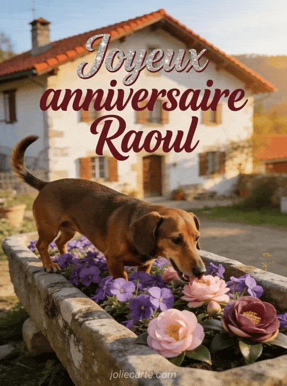 Joyeux anniversaire Raoul - Joyeux anniversaire raoul gif