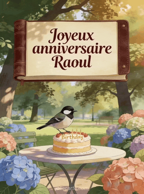 Joyeux anniversaire Raoul - Joyeux anniversaire raoul image