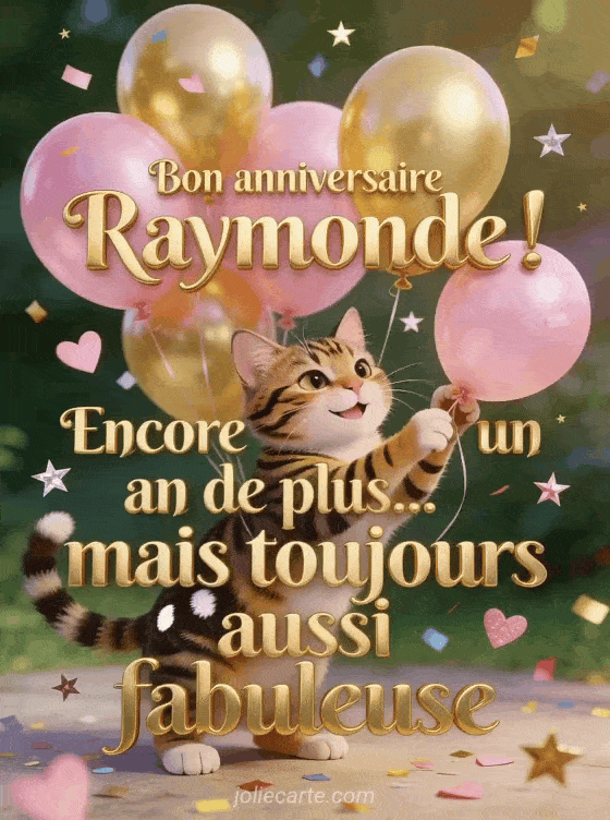 Joyeux anniversaire Raymonde - Bon anniversaire raymonde