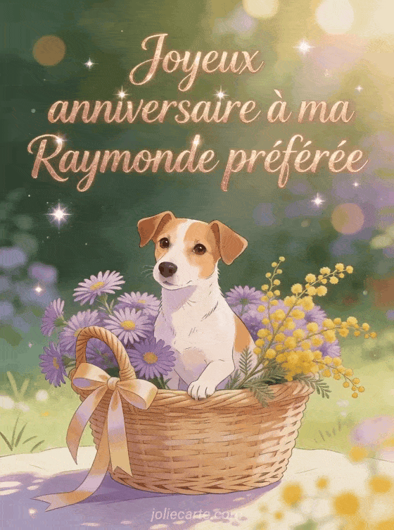 Joyeux anniversaire Raymonde - Carte joyeux anniversaire raymonde