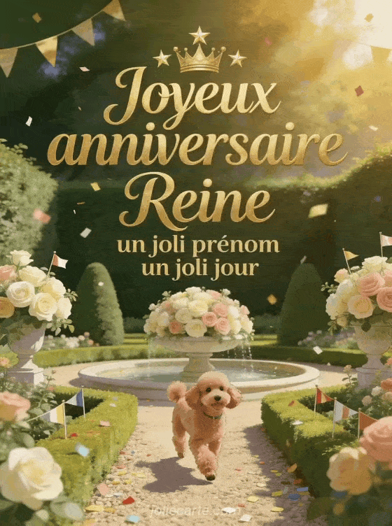 Joyeux anniversaire Reine - Joyeux anniversaire reine gif