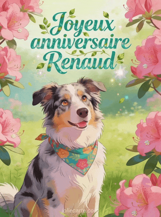 Joyeux anniversaire Renaud - Joyeux anniversaire renaud gif anime