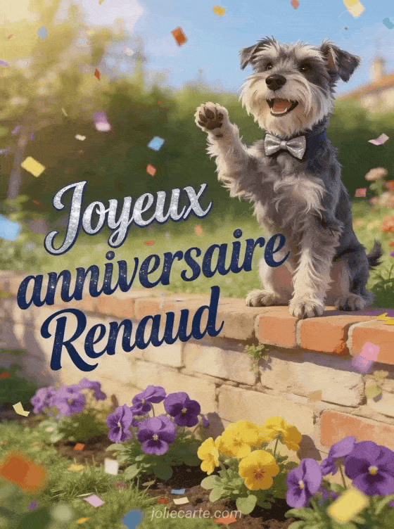 Joyeux anniversaire Renaud - Joyeux anniversaire renaud gif