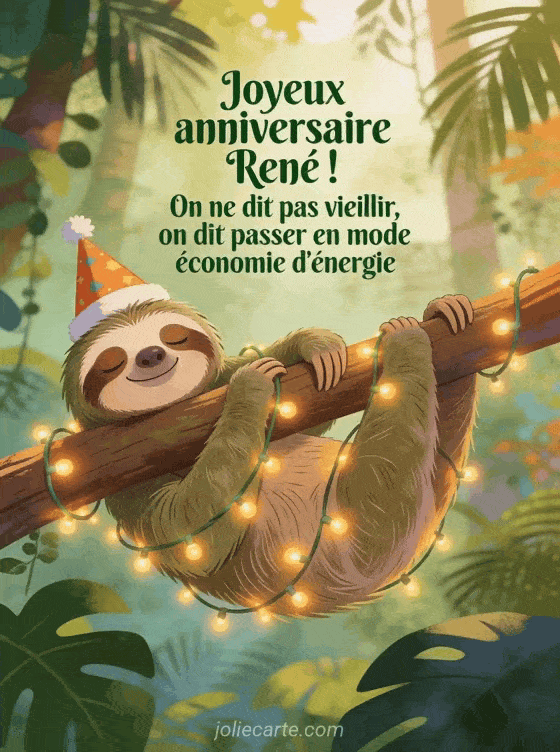 Joyeux anniversaire René - Joyeux anniversaire rene humour