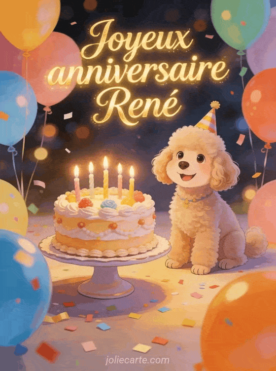 Joyeux anniversaire René - Joyeux anniversaire rene image