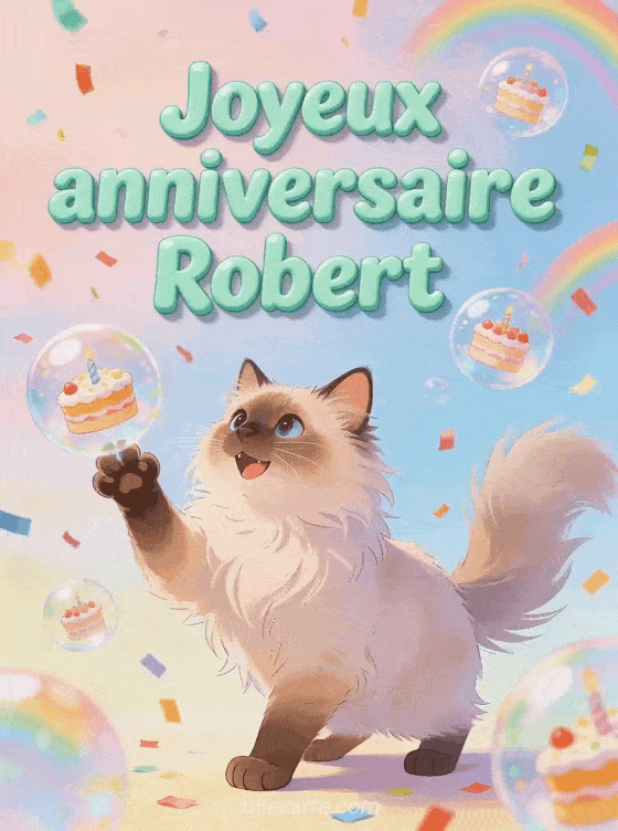 Joyeux anniversaire Robert - Joyeux anniversaire robert gif