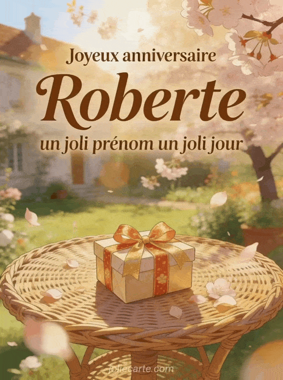 Joyeux anniversaire Roberte - Joyeux anniversaire roberte image