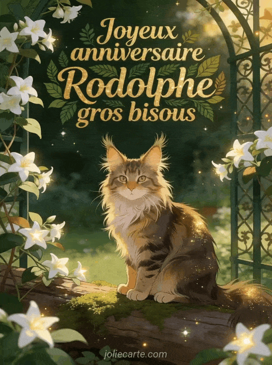 Joyeux anniversaire Rodolphe - Joyeux anniversaire rodolphe gros bisous