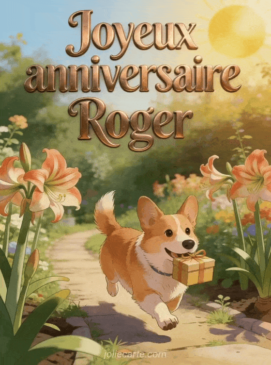 Joyeux anniversaire Roger - Joyeux anniversaire roger image