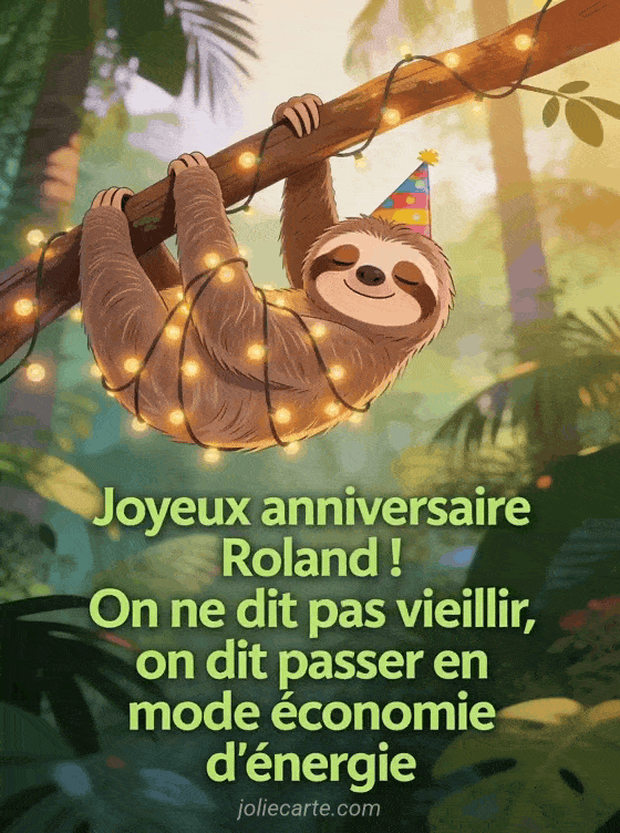 Joyeux anniversaire Roland - Joyeux anniversaire roland humour