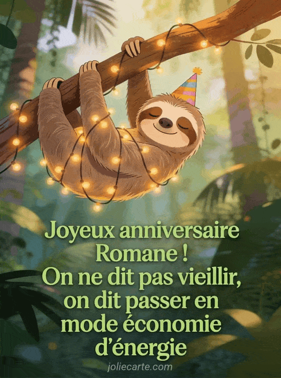 Joyeux anniversaire Romane - Joyeux anniversaire romane humour
