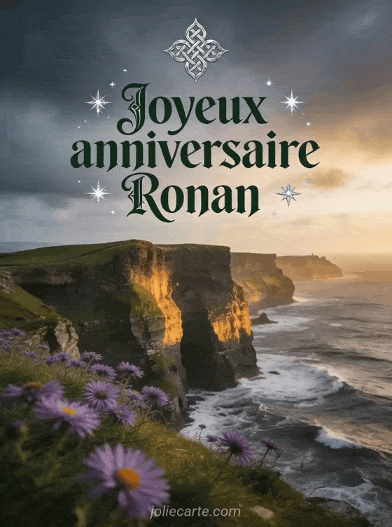 Joyeux anniversaire Ronan - Joyeux anniversaire ronan image