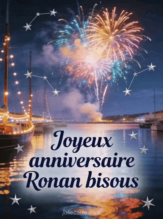 Joyeux anniversaire Ronan - Joyeux anniversaire ronan bisous