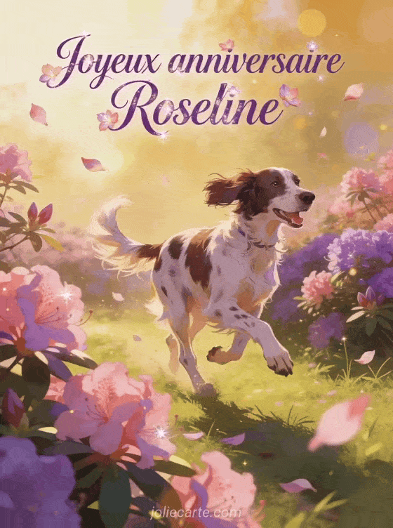 Joyeux anniversaire Roseline - Joyeux anniversaire roseline fleurs