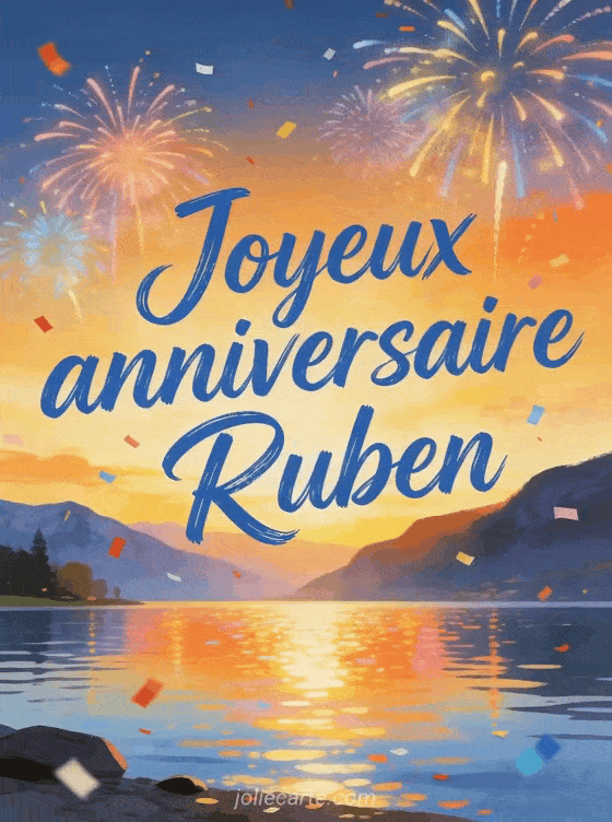 Joyeux anniversaire Ruben - Joyeux anniversaire ruben gif