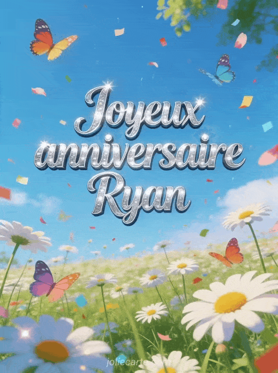 Joyeux anniversaire Ryan - Joyeux anniversaire ryan gif