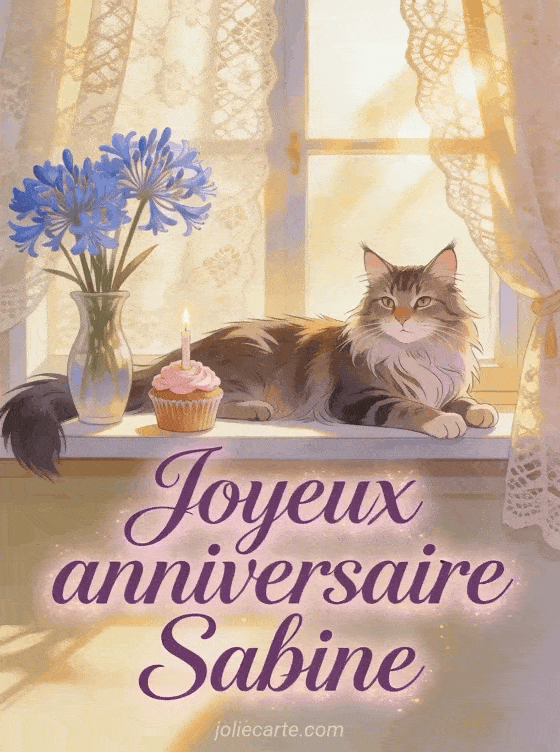 Joyeux anniversaire Sabine - Joyeux anniversaire sabine image
