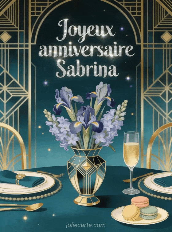 Joyeux anniversaire Sabrina - Joyeux anniversaire sabrina femme