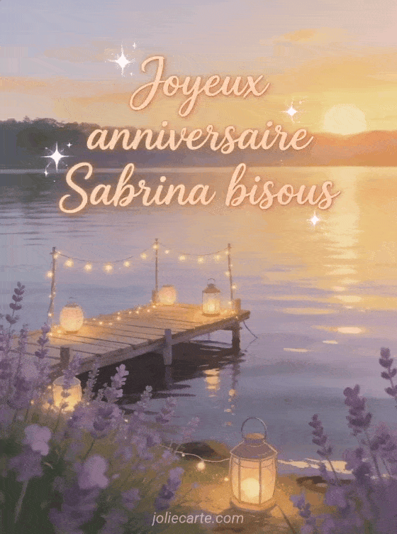 Joyeux anniversaire Sabrina - Joyeux anniversaire sabrina bisous