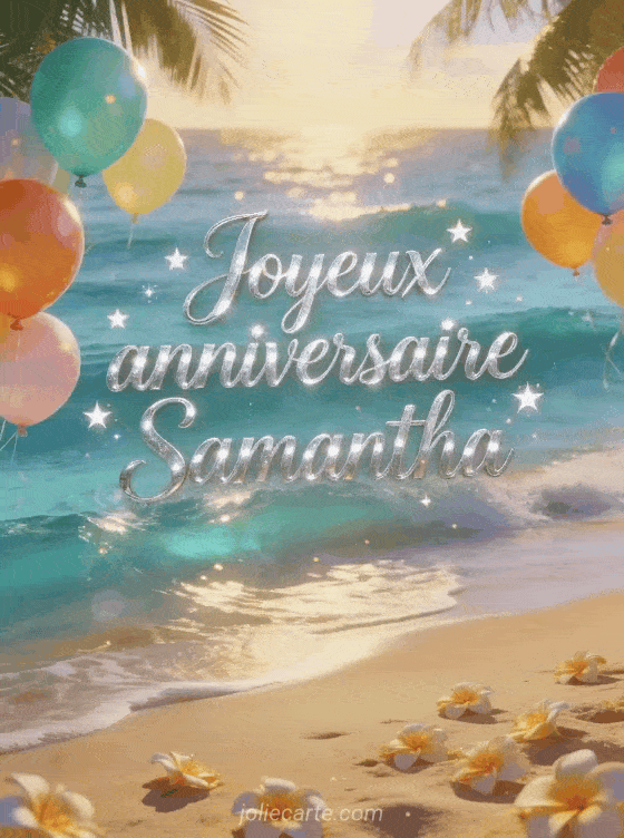 Joyeux anniversaire Samantha - Joyeux anniversaire samantha gif anime