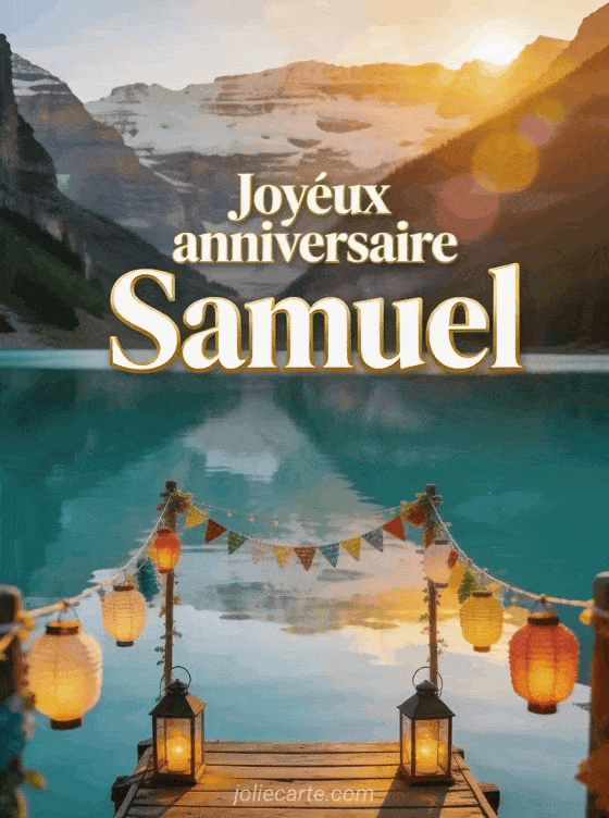 Joyeux anniversaire Samuel - Joyeux anniversaire samuel image