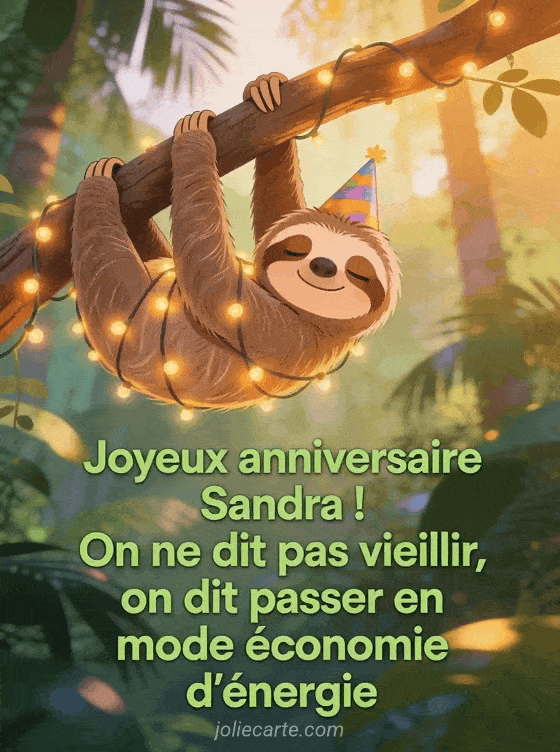 Joyeux anniversaire Sandra - Joyeux anniversaire sandra humour