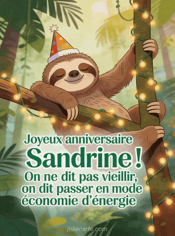 Joyeux anniversaire Sandrine - Joyeux anniversaire sandrine humour