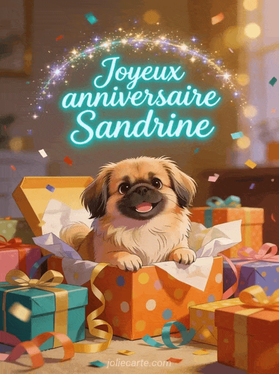 Joyeux anniversaire Sandrine - Joyeux anniversaire sandrine image