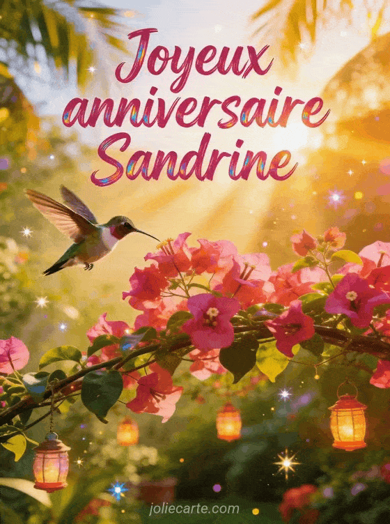 Joyeux anniversaire Sandrine - Joyeux anniversaire sandrine gif