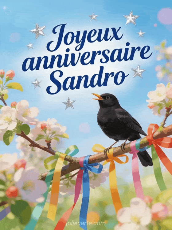 Joyeux anniversaire Sandro - Joyeux anniversaire sandro gif