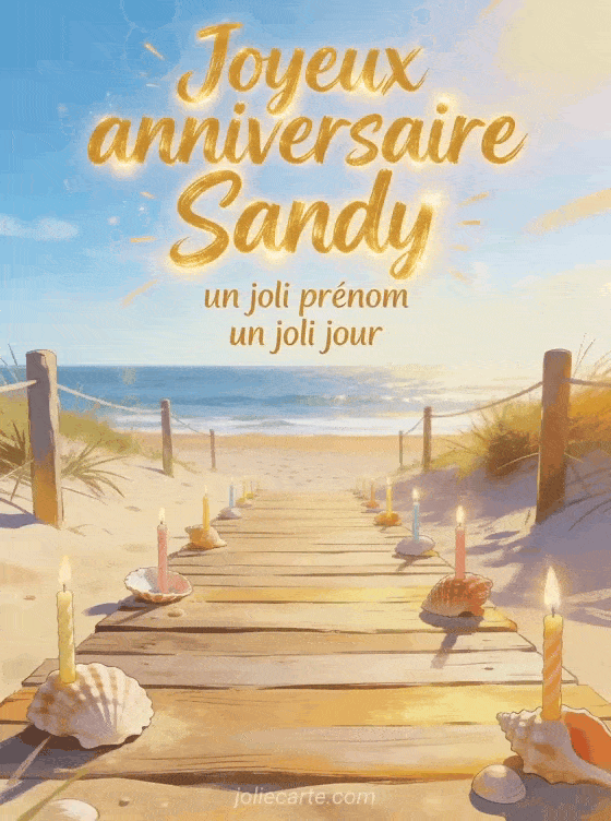Joyeux anniversaire Sandy - Joyeux anniversaire sandy fleurs