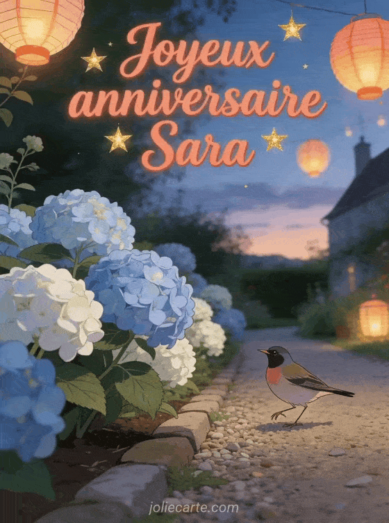 Joyeux anniversaire Sara - Joyeux anniversaire sara gif