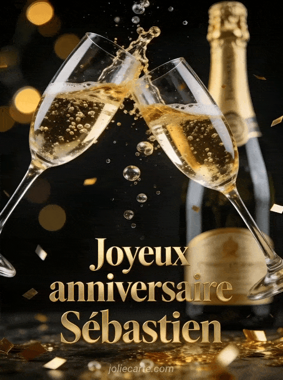 Joyeux anniversaire Sébastien - Joyeux anniversaire sebastien champagne
