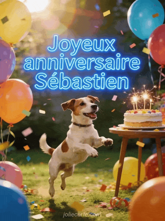 Joyeux anniversaire Sébastien - Joyeux anniversaire sebastien image