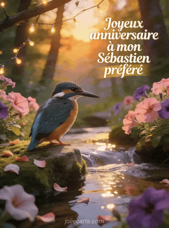 Joyeux anniversaire Sébastien - Carte joyeux anniversaire sebastien